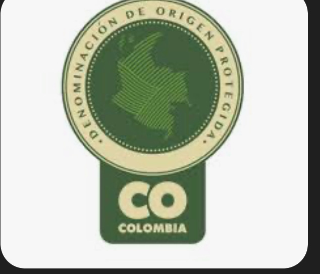 Sello Denominación de Origen Protegida — Café de Colombia